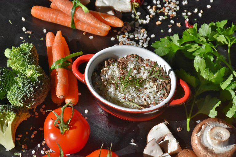 quinoa and vegetables