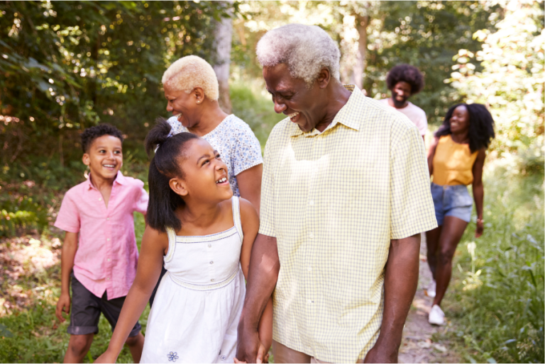 Grandparents in the Park