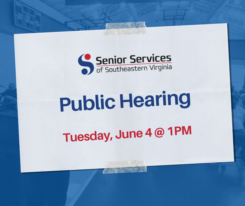 Watch: Senior Services FY2024 Public Hearing
