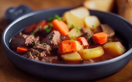 beef stew in a bowl